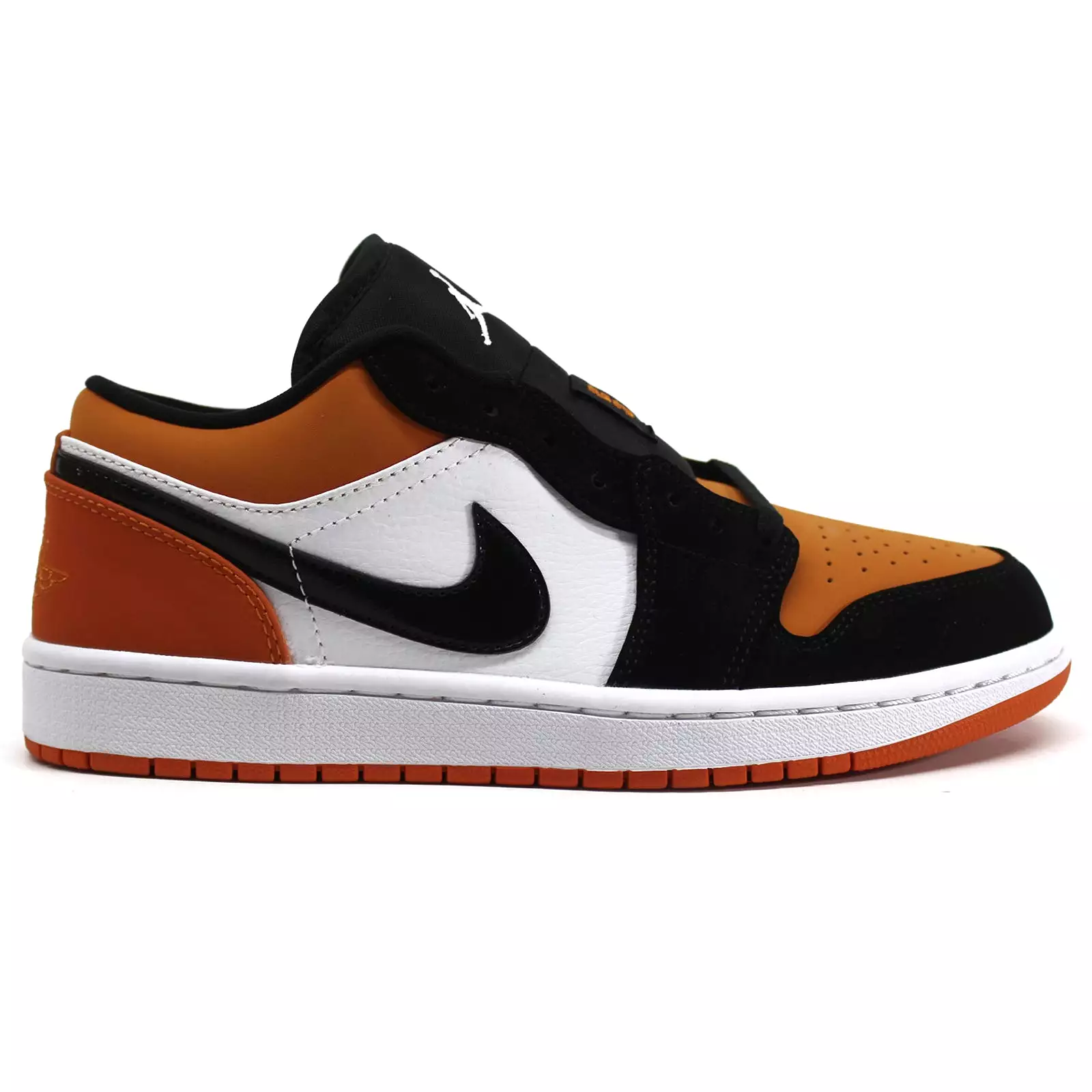 Jordan Men's Trainers - Air Jordan 1 Low: Lace-Up, Low-Top, Leather, Synthetic