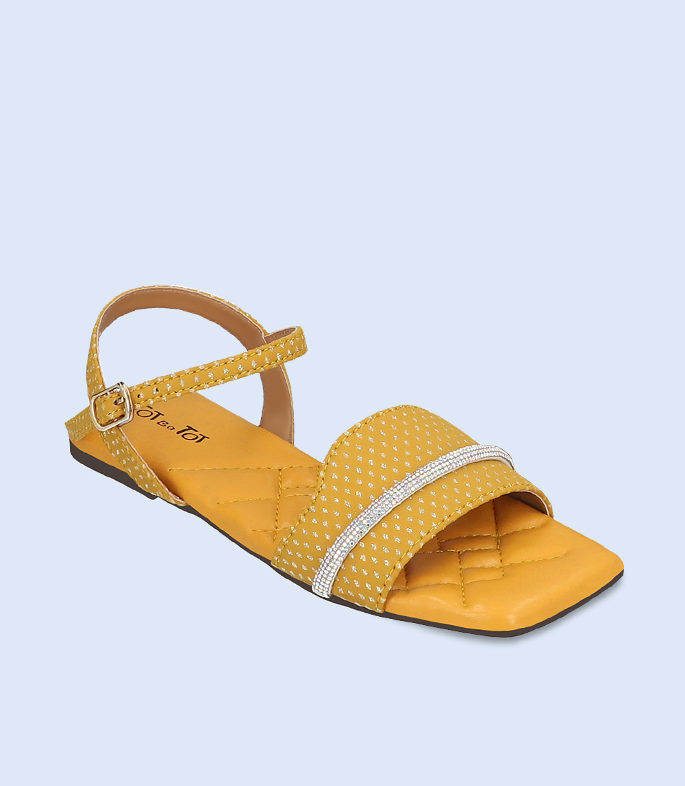 KG0027 Mustard Girls Sandals