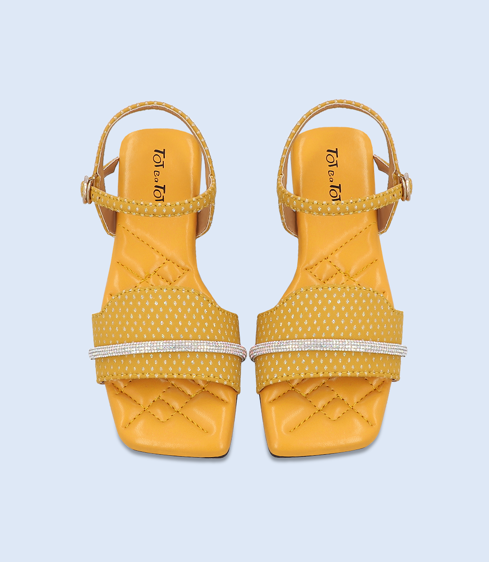 KG0027 Mustard Girls Sandals