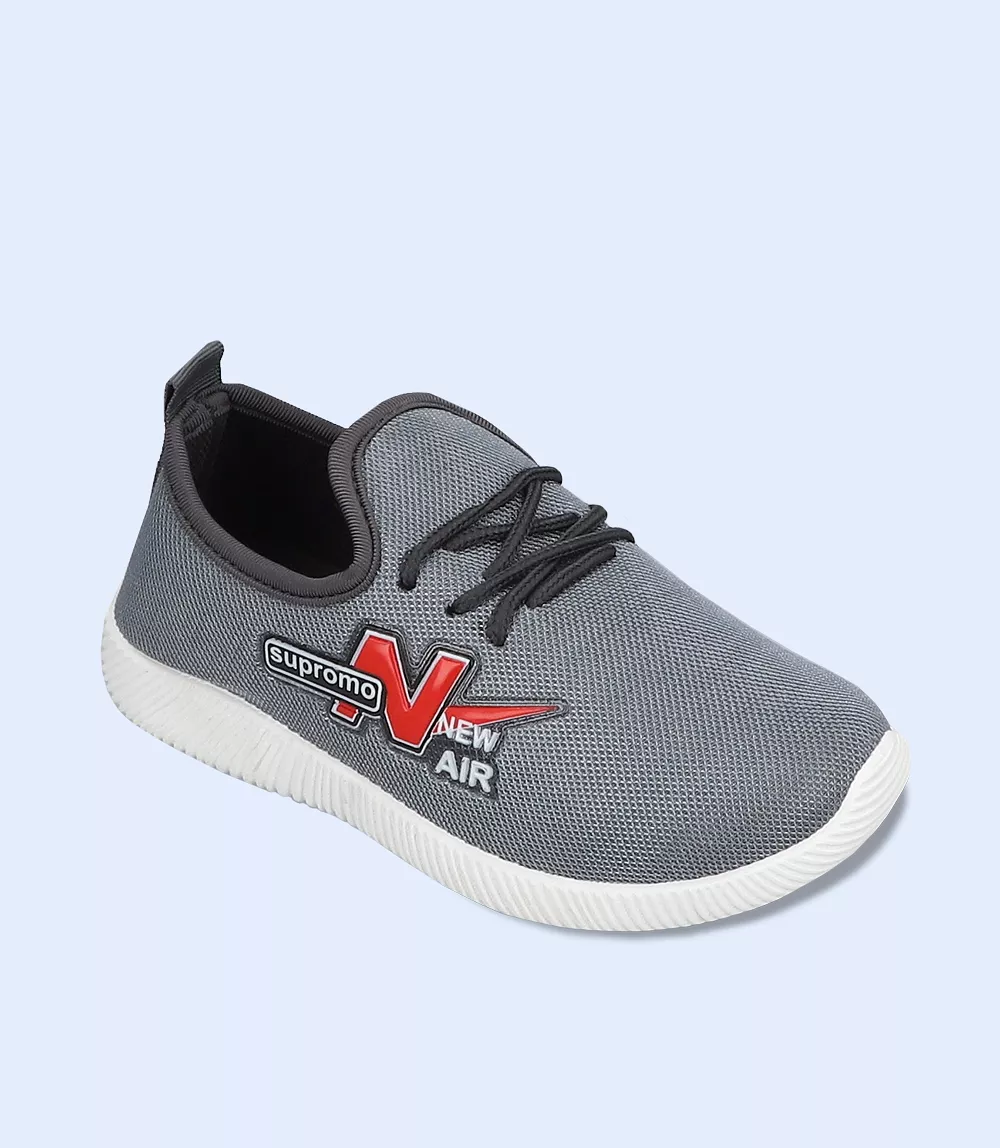 KG0085 Grey Girls Casual Sneakers