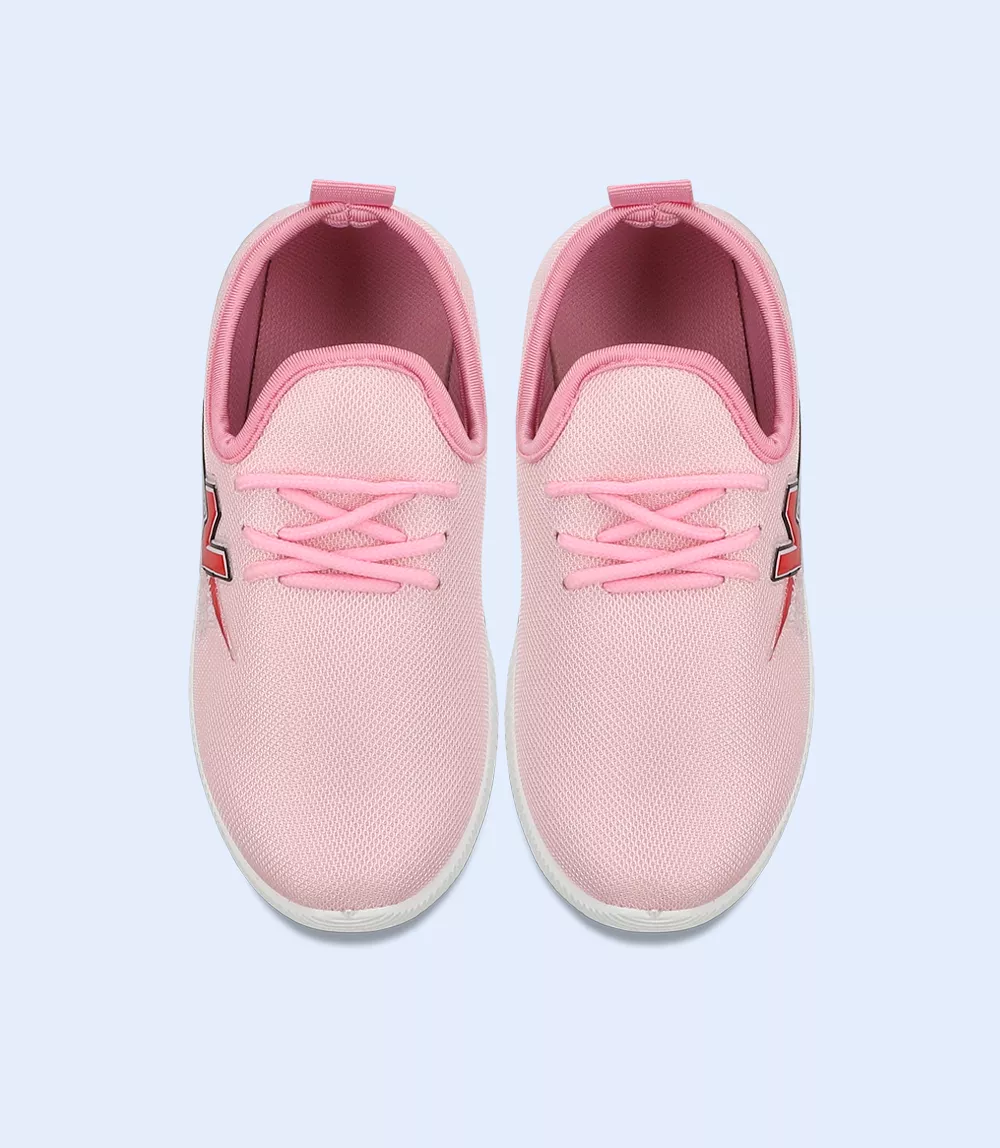 KG0085 Pink Girls Casual Sneakers