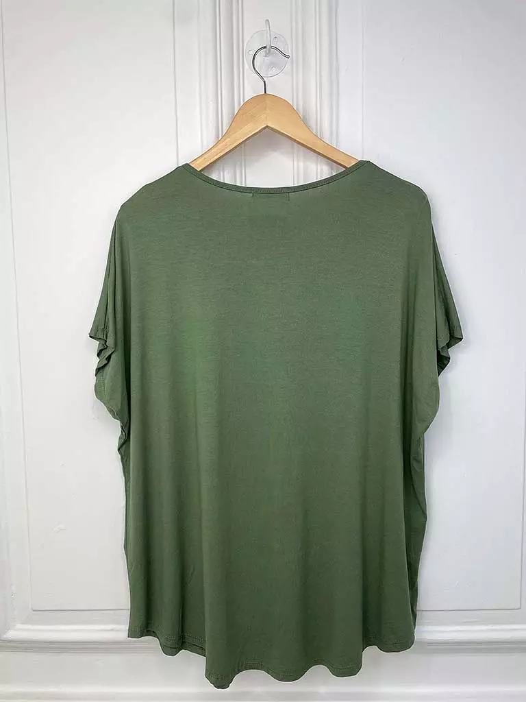 Khaki t-shirt