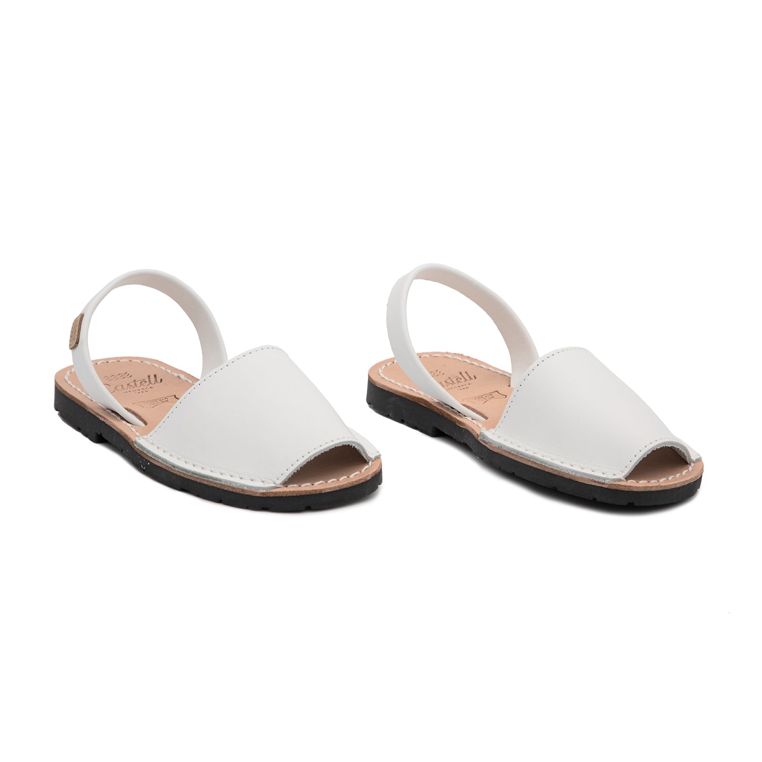 Kids' Leather Menorcan Sandal - Iker 1097 Rustic