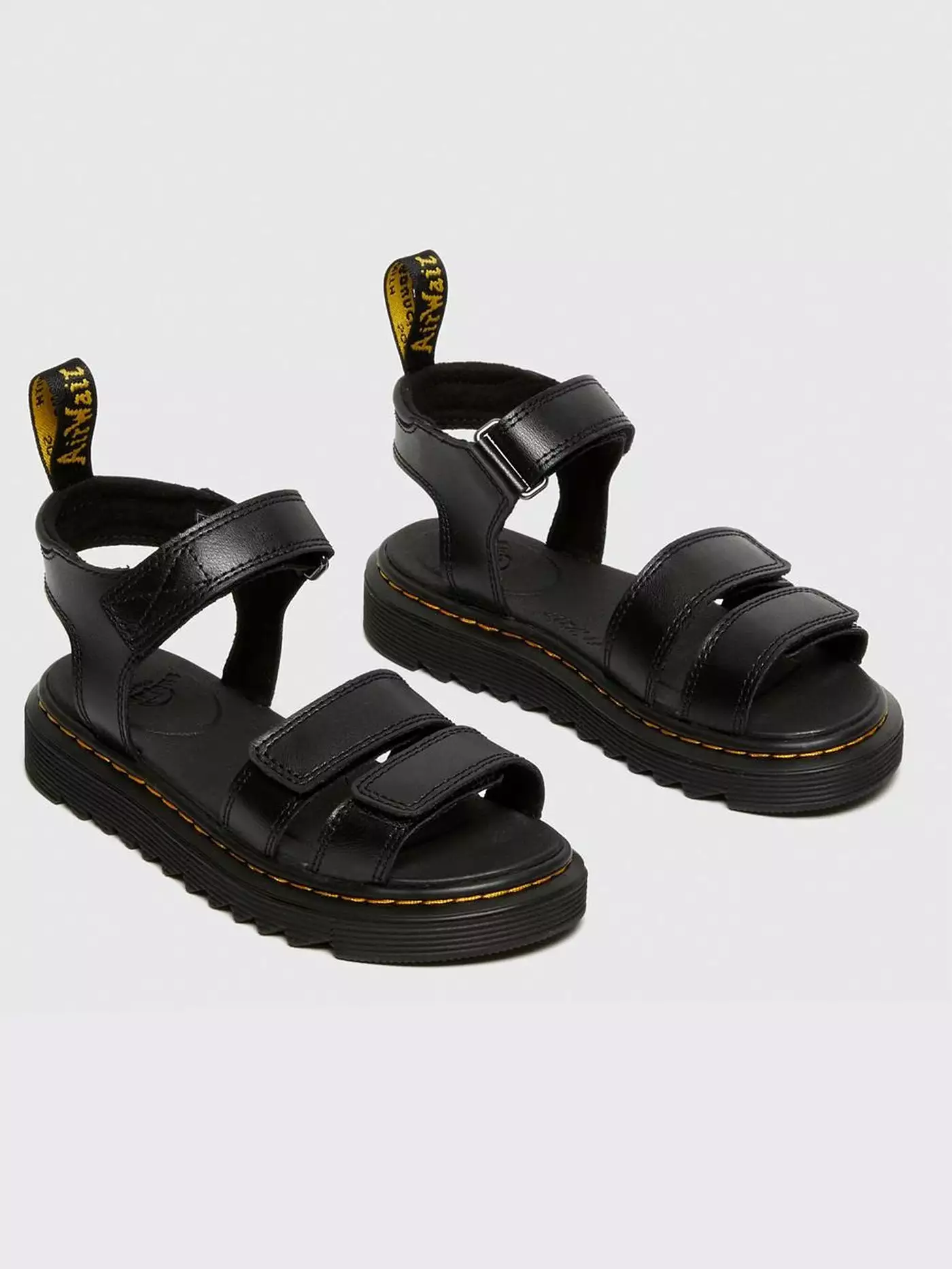 Klaire T Lamper Children's Black Sandals