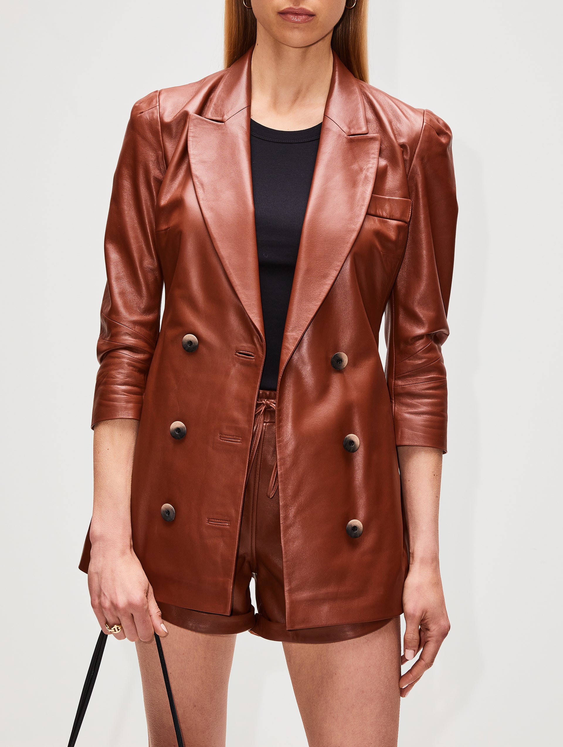 Leather Blazer Wraps