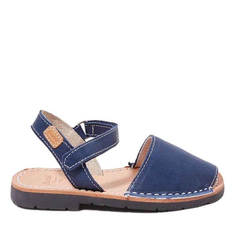 Leather Kids Menorcan Sandal - Iker 1002 Tuscany