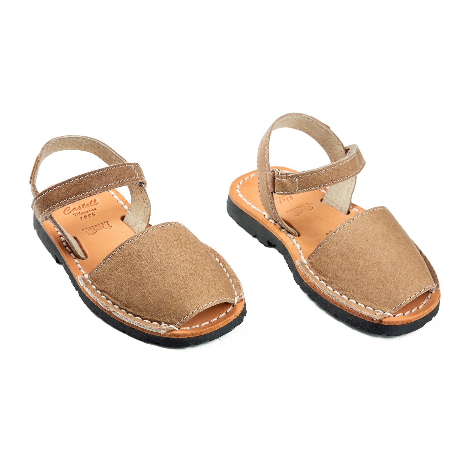 Leather Kids Menorcan Sandal - Iker 1002 Tuscany