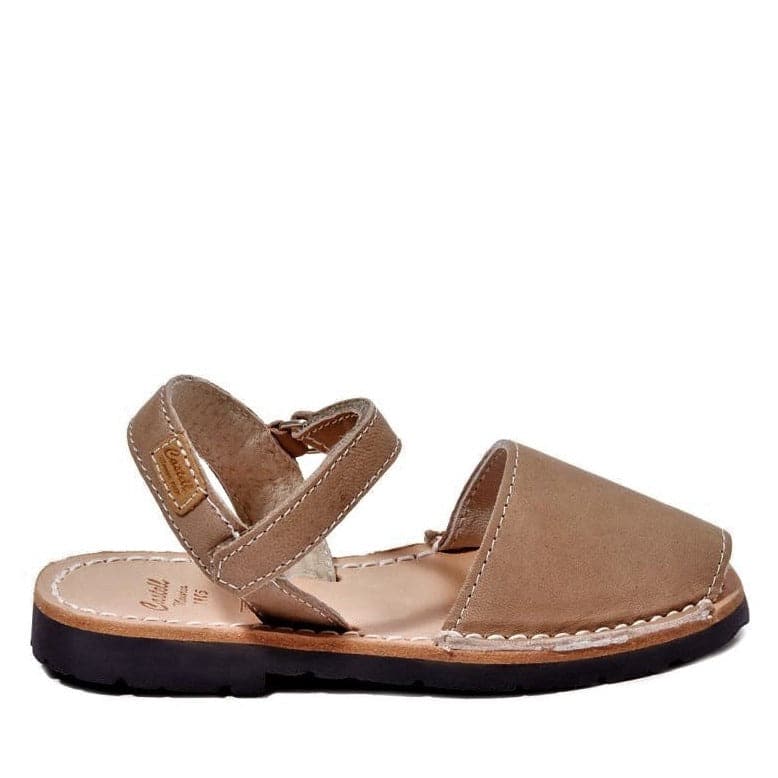 Leather Kids Menorcan Sandal - Iker 1002 Tuscany