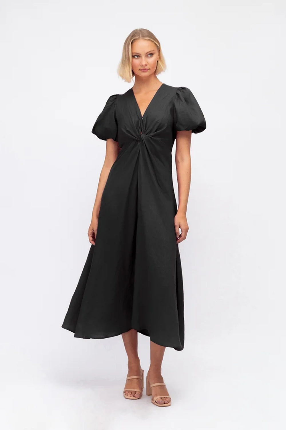 long black lunch dress