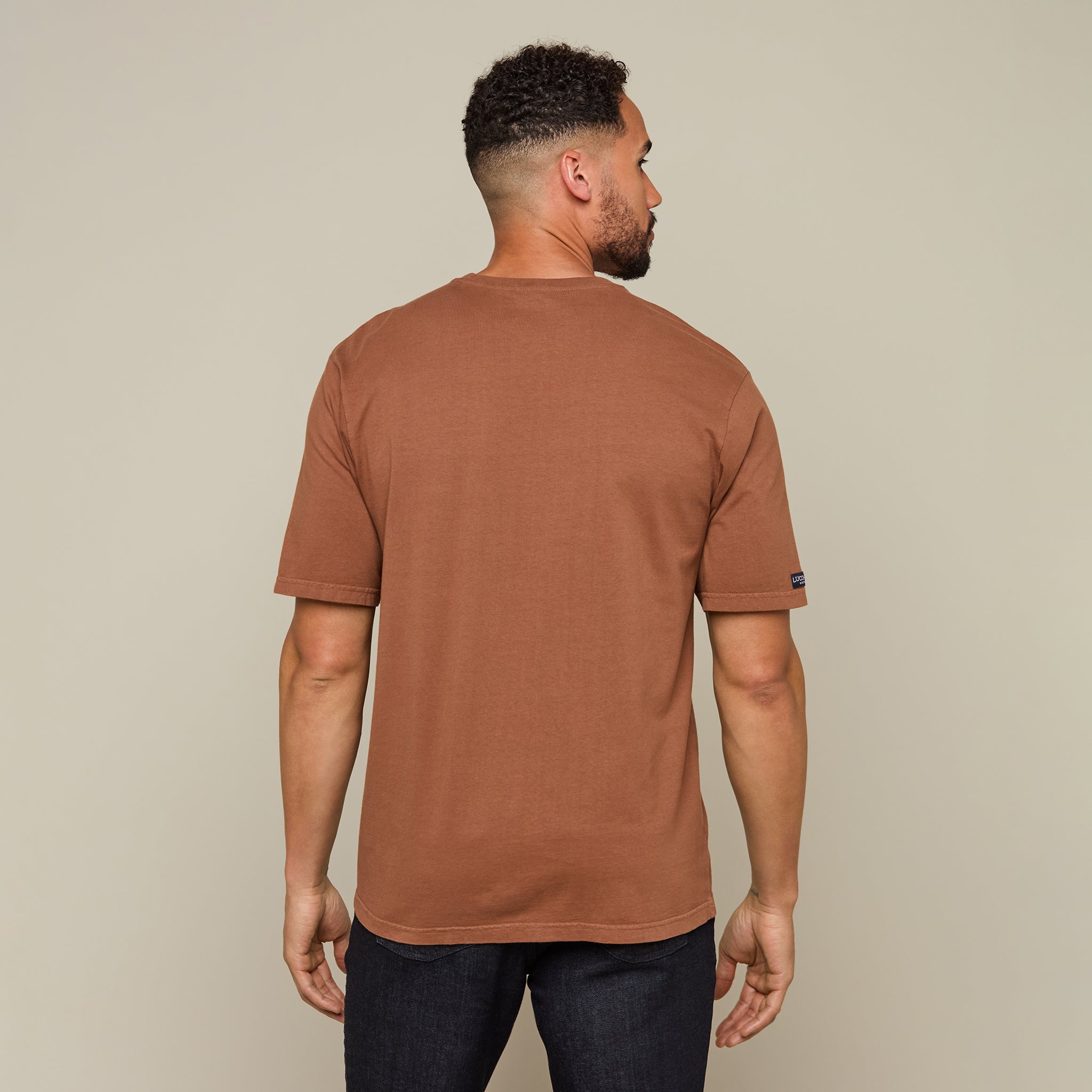 Lucchese Tobacco Badge T-Shirt