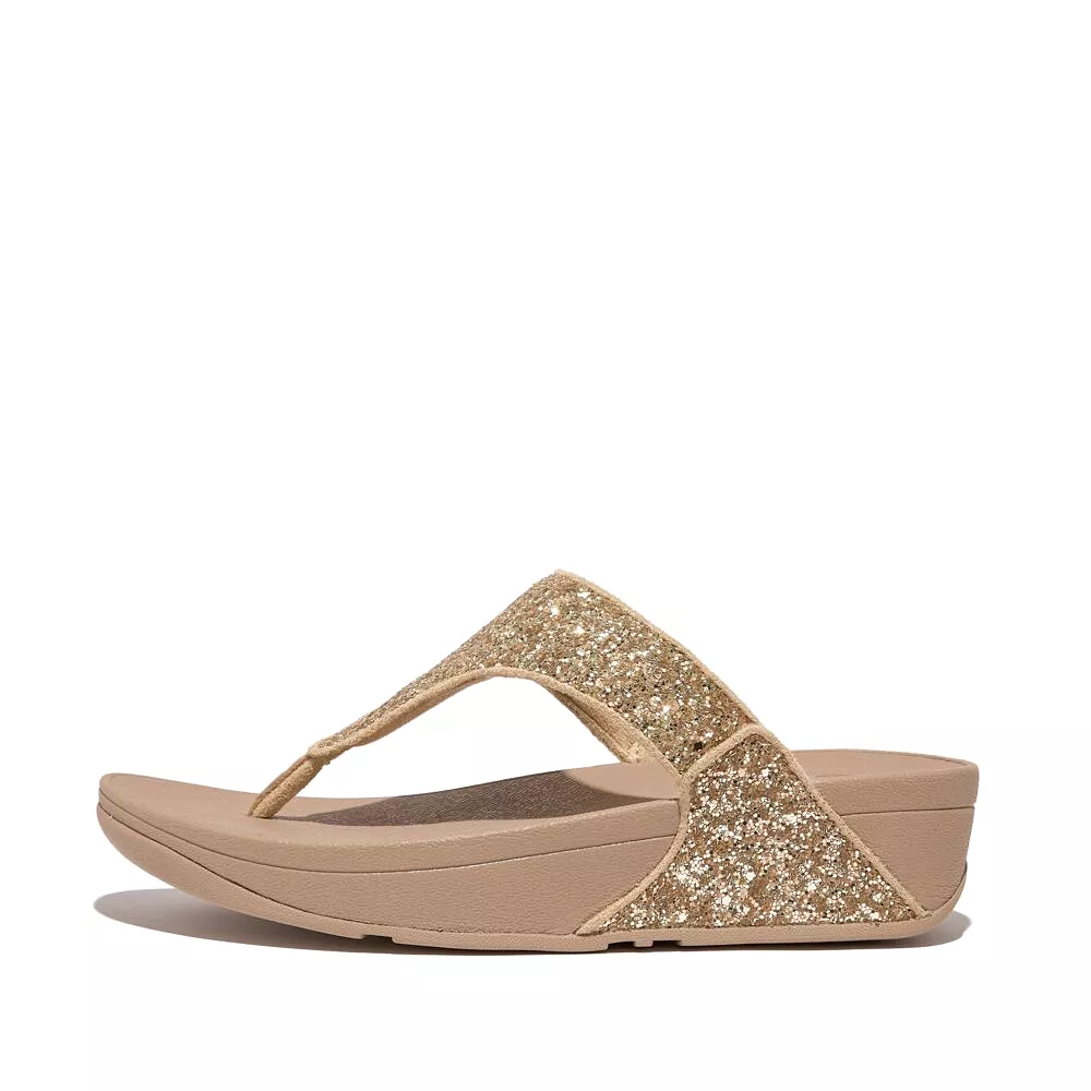 Lulu Sparkling Flip Flops Sandals