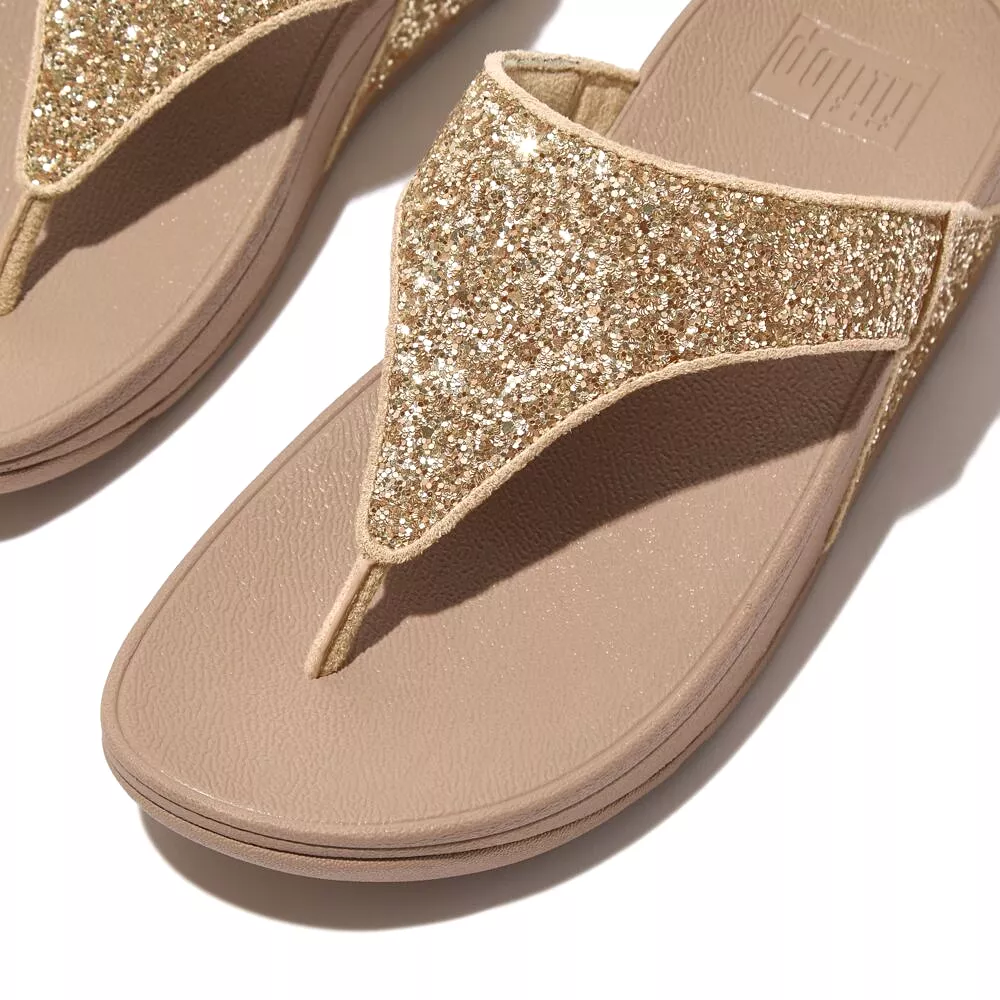 Lulu Sparkling Flip Flops Sandals