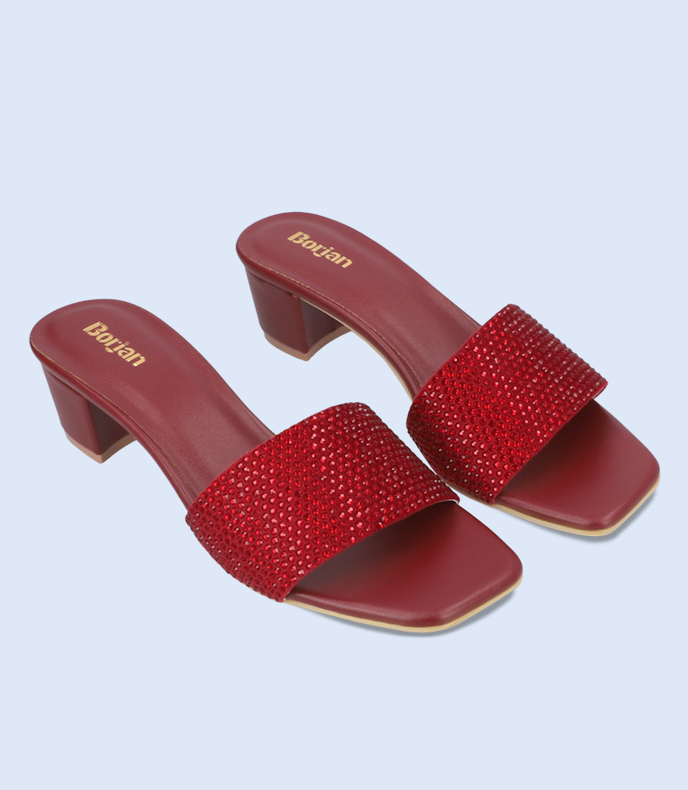 MAROON Slipper Heel - BW9439