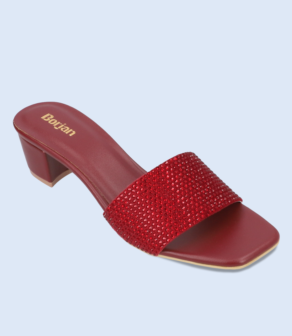 MAROON Slipper Heel - BW9439