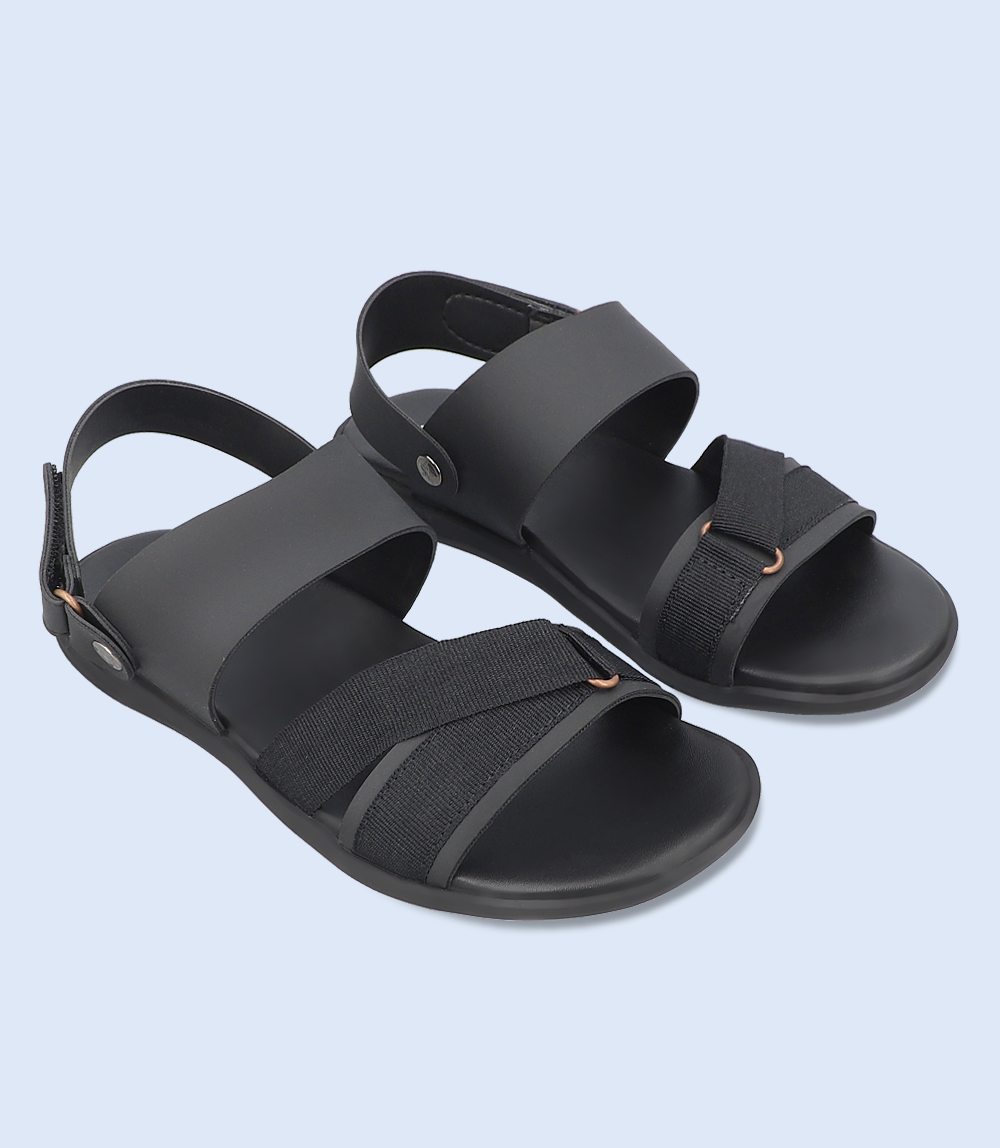 Men's Black Casual Sandal