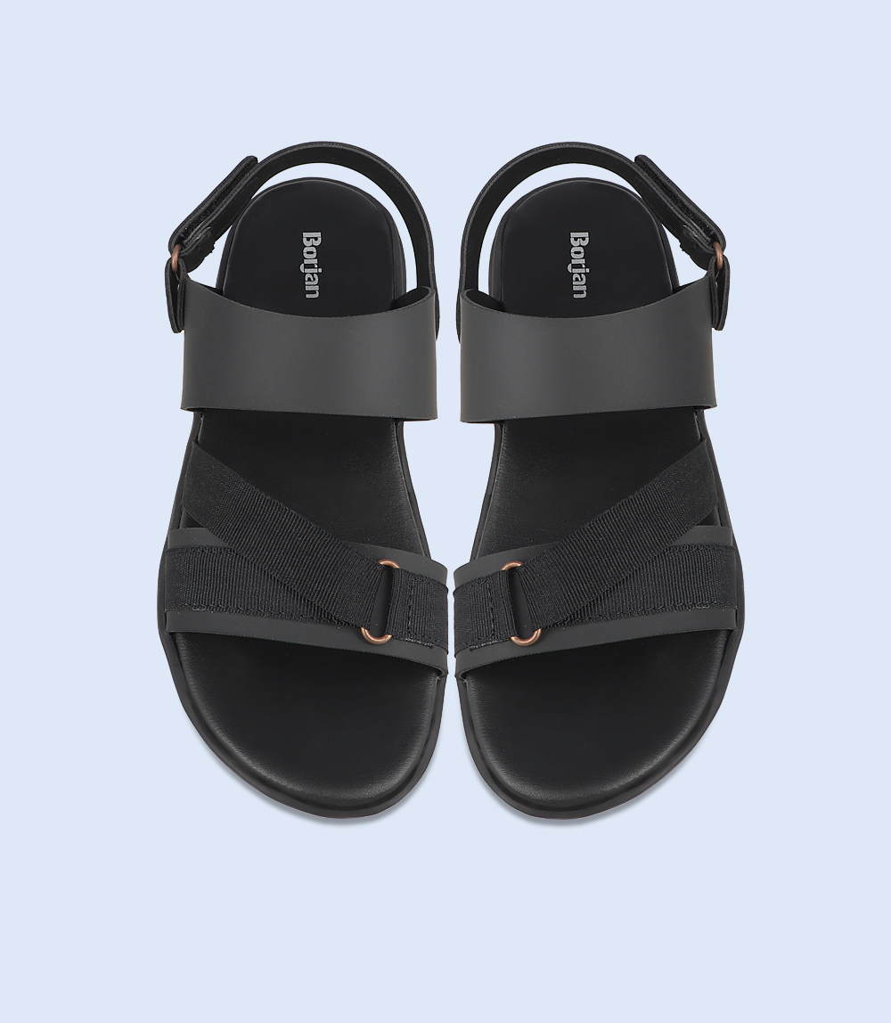 Men's Black Casual Sandal