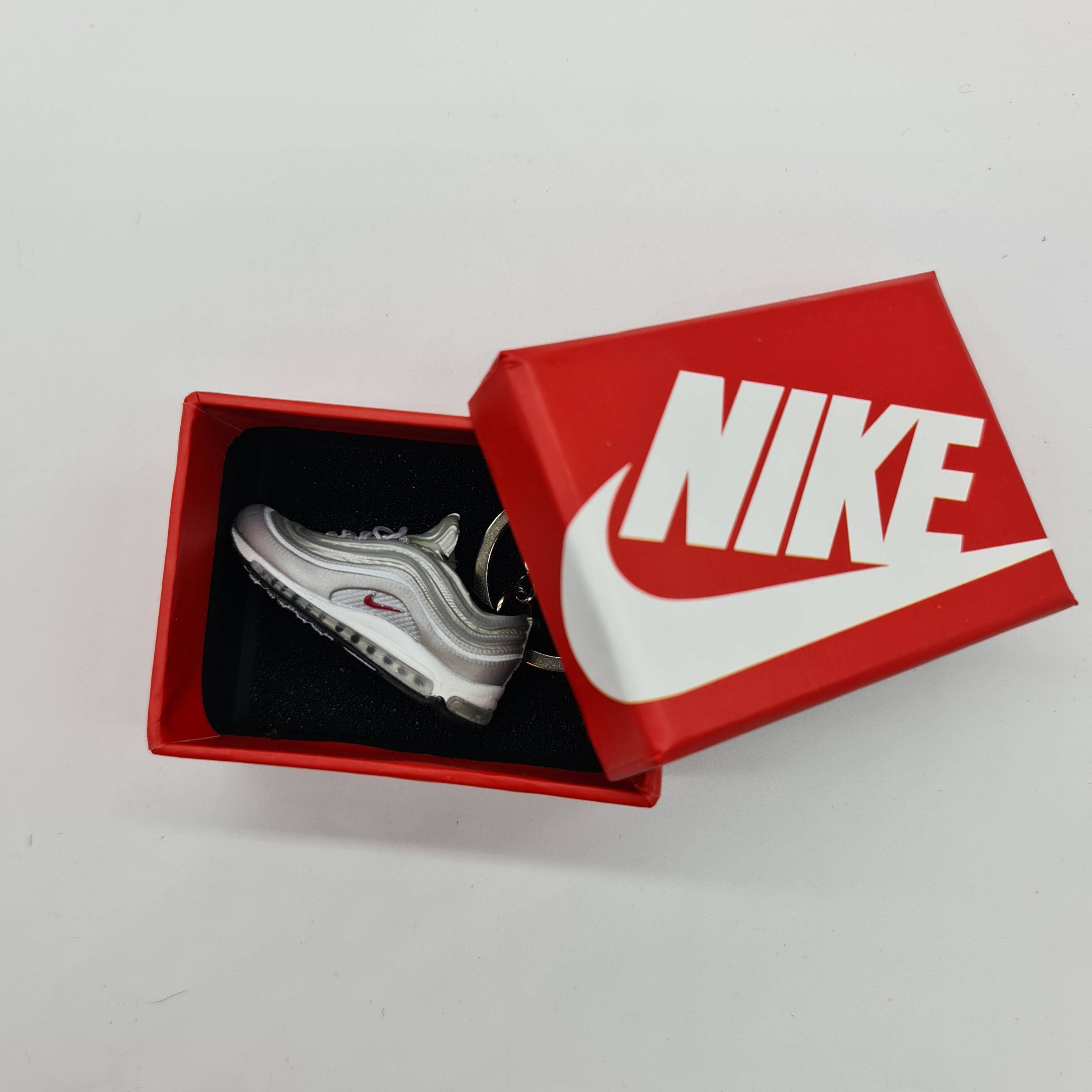 Mini Air Max 97 Silver Sneaker Keyring