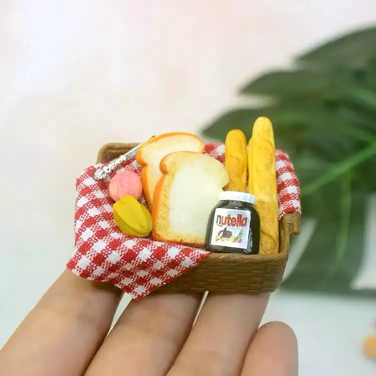 Mini Bread Basket DIY Ornament FU0005 - How to Make a Mini Bread Basket Ornament