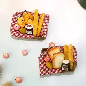 Mini Bread Basket DIY Ornament FU0005 - How to Make a Mini Bread Basket Ornament