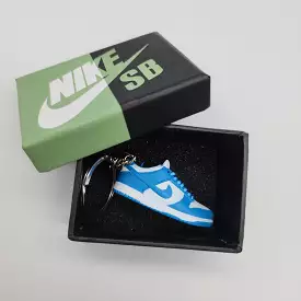 Mini Dunk Keyring (Blue/White)