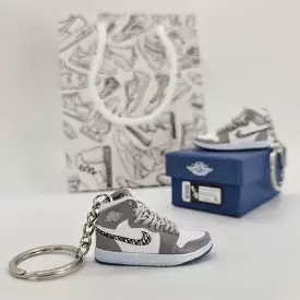 Mini Sneaker Keyring - Air Jordan 1 x Dior