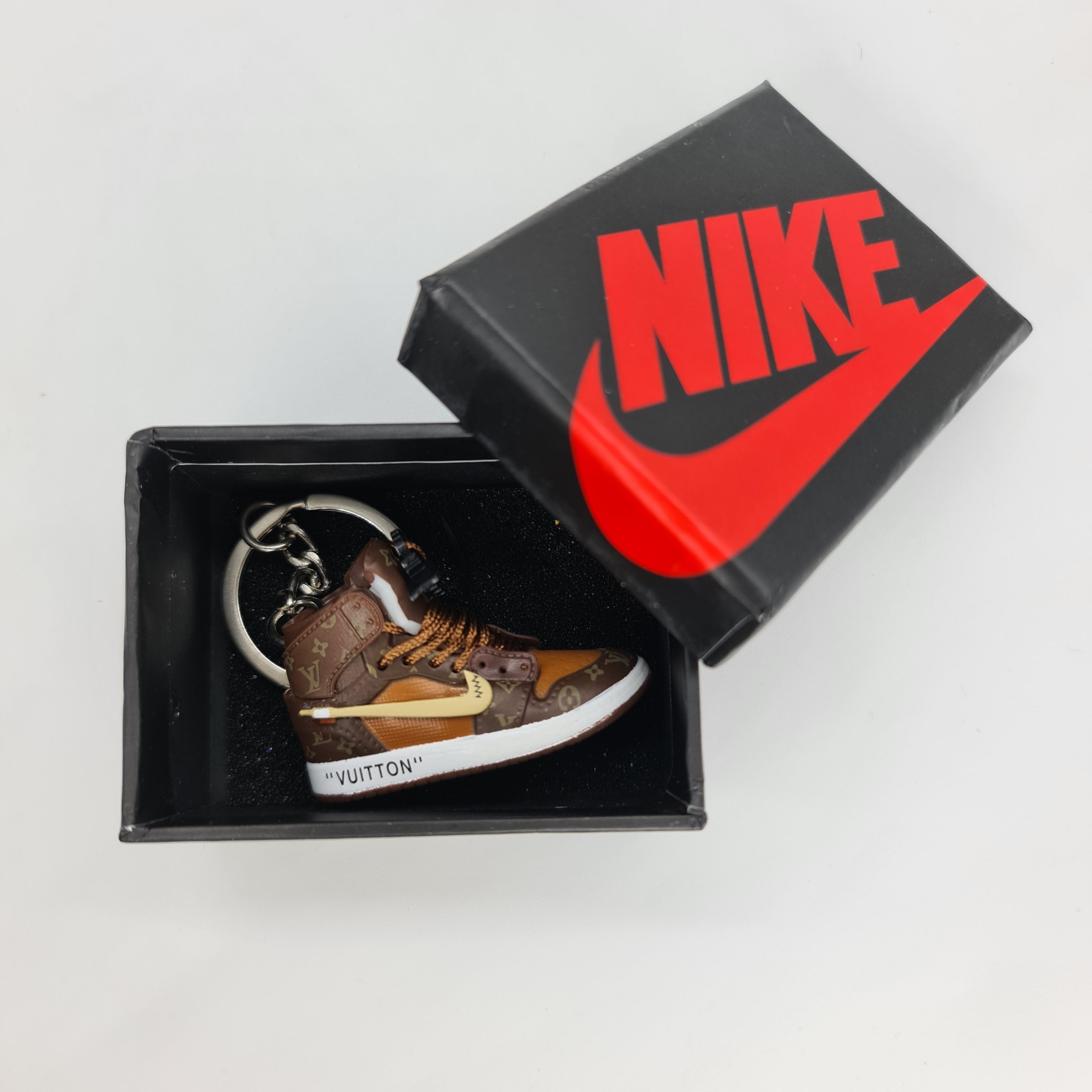 Mini Sneaker Keyring - Air Jordan 1 x Louis Vuitton