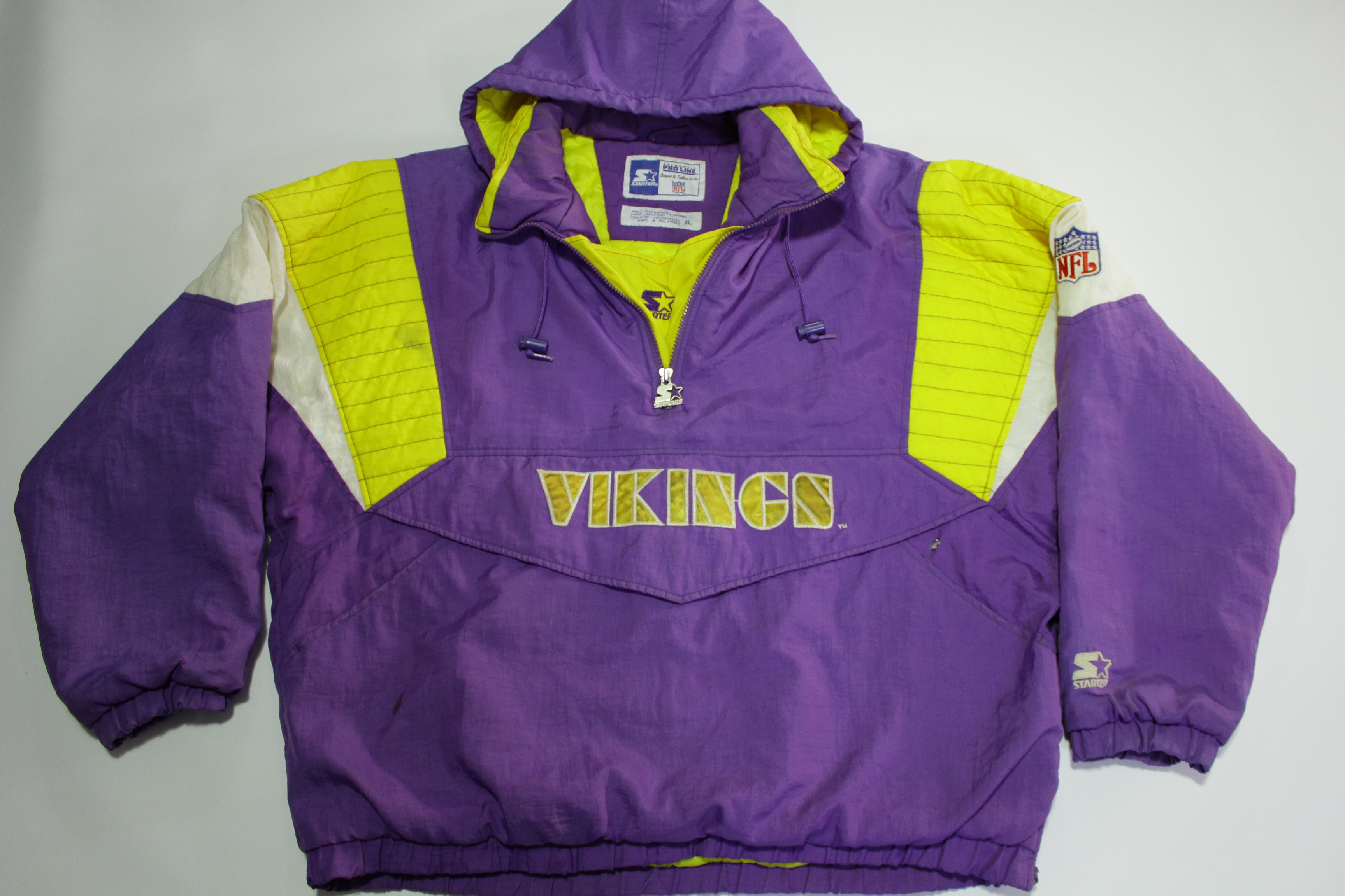 Minnesota Vikings vintage parka starter jacket