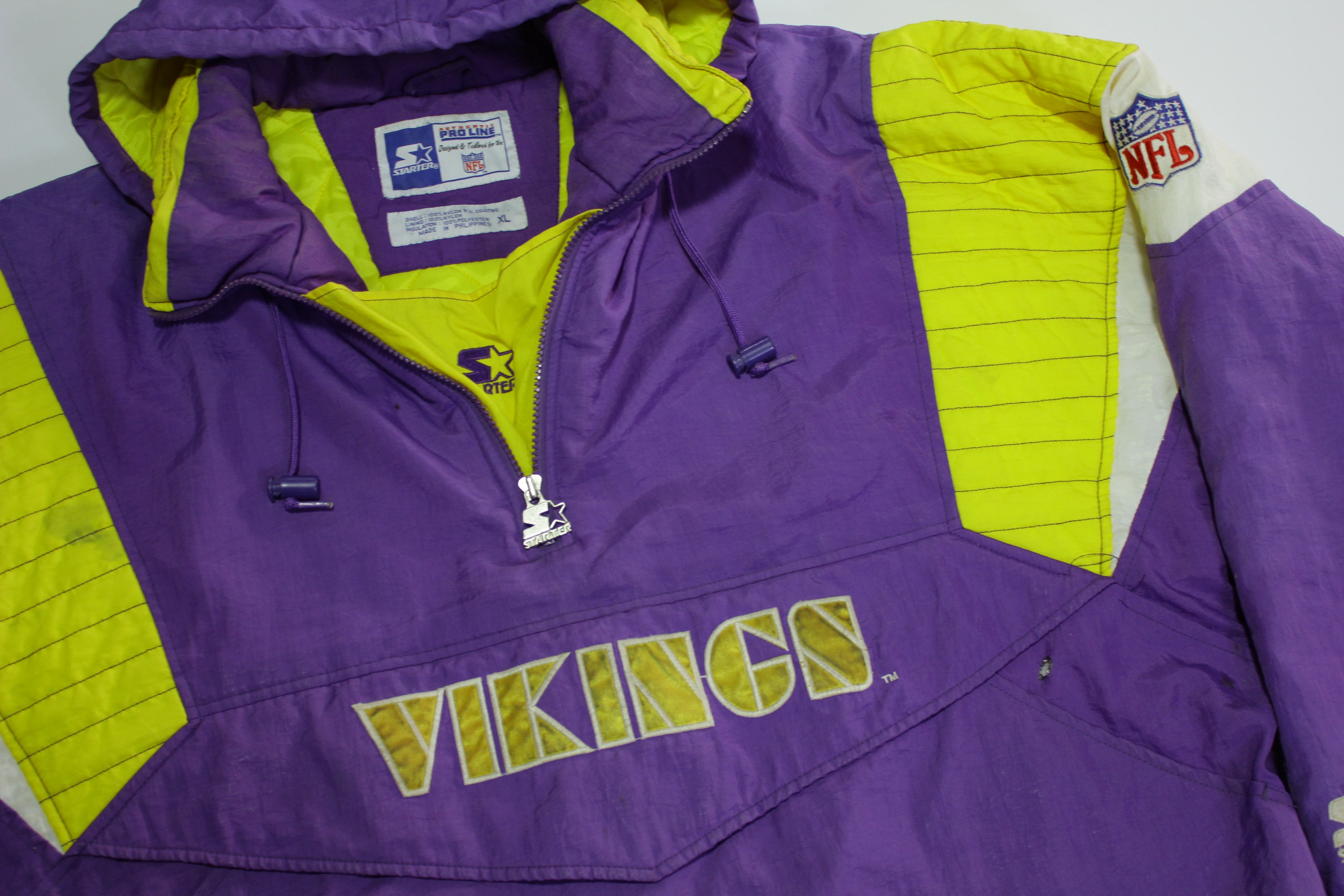 Minnesota Vikings vintage parka starter jacket