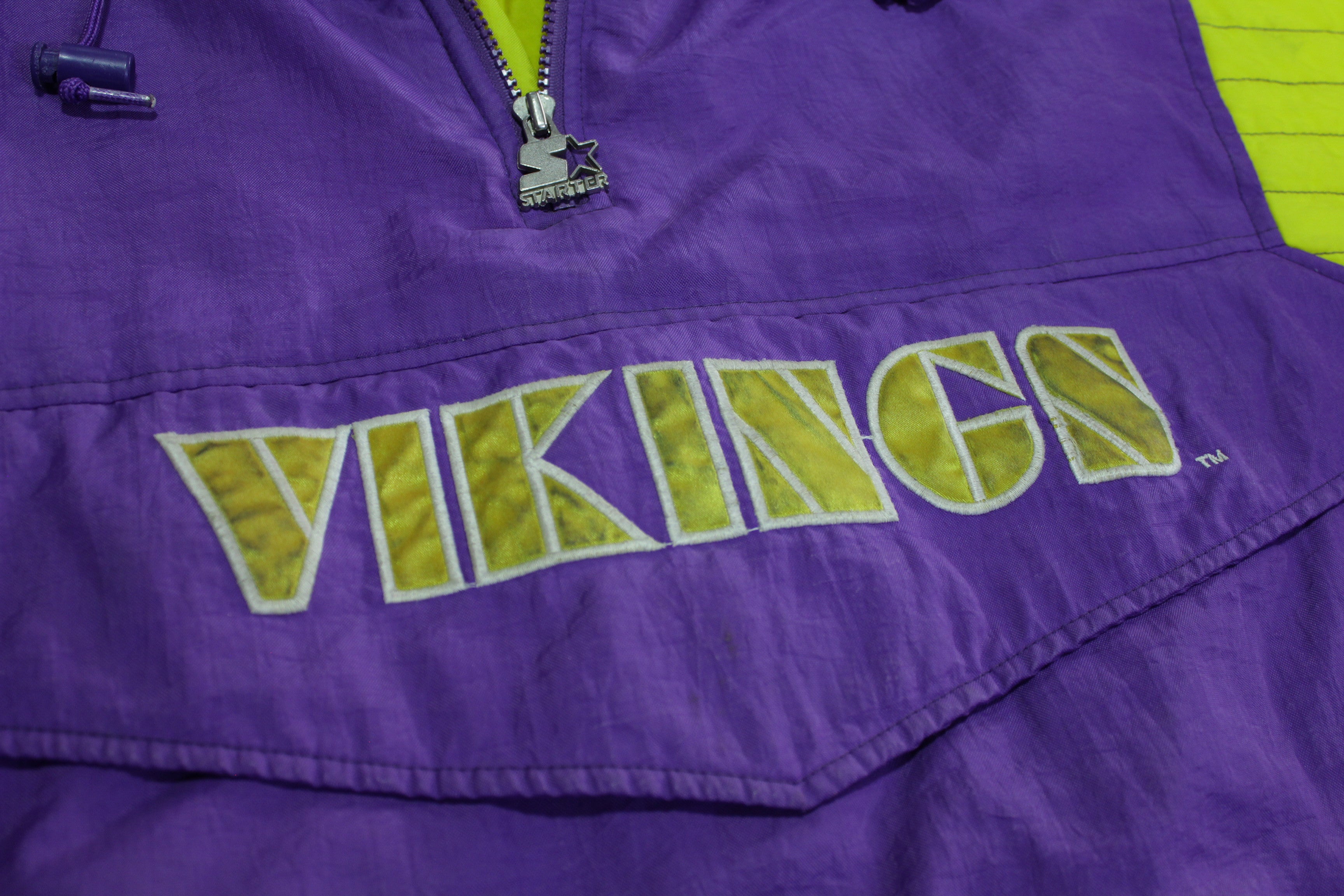 Minnesota Vikings vintage parka starter jacket