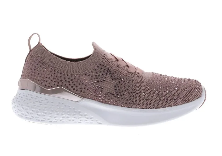 Powder Pink Slip-On Sneaker with Rhinestones - Monticello