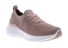 Powder Pink Slip-On Sneaker with Rhinestones - Monticello