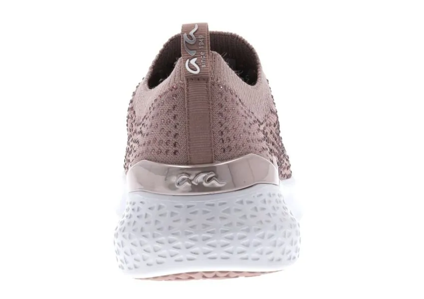 Powder Pink Slip-On Sneaker with Rhinestones - Monticello