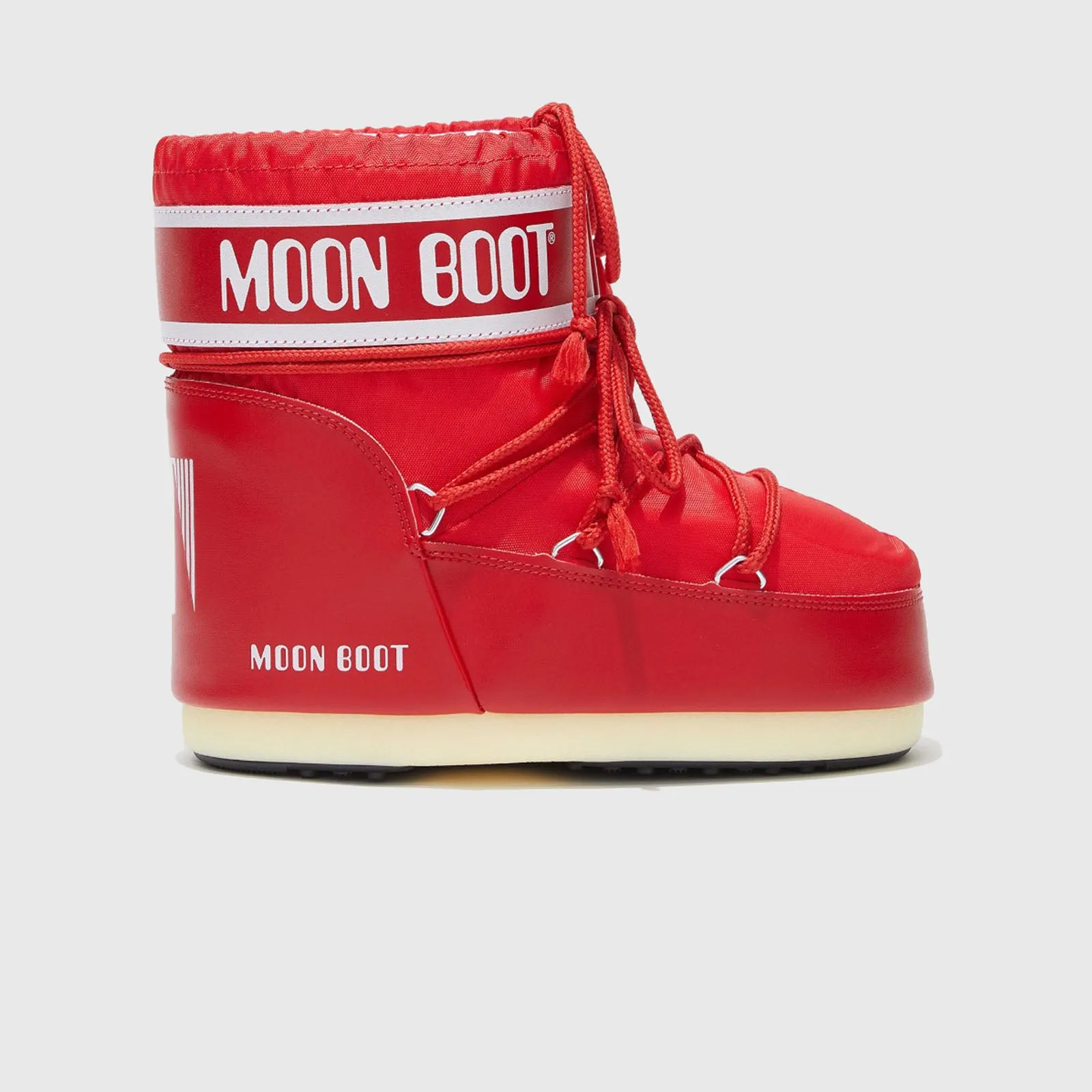 Moon Boot Low Nylon Red Women's Icon Boot