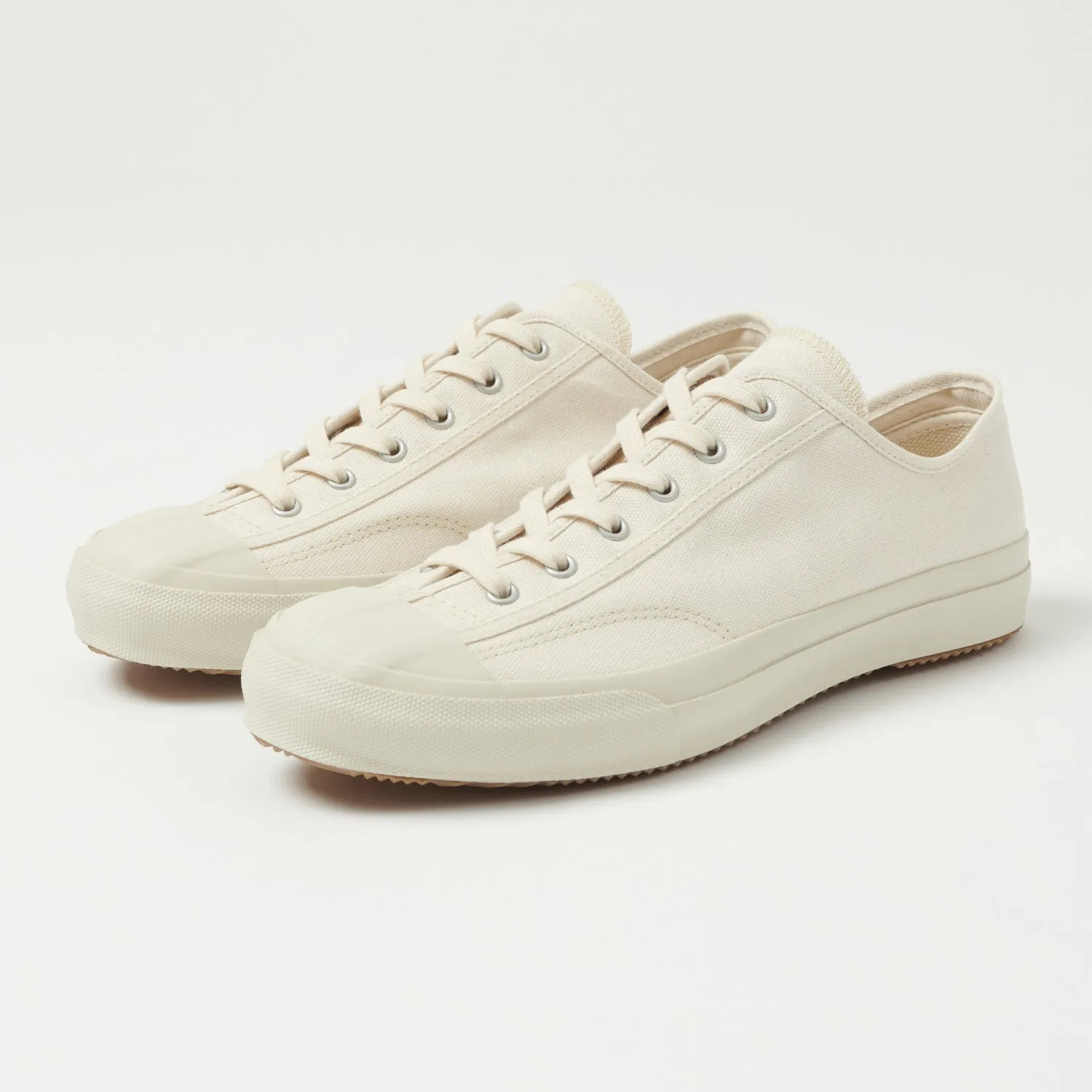 White Moonstar Gym Classic Canvas Rubber Sneaker