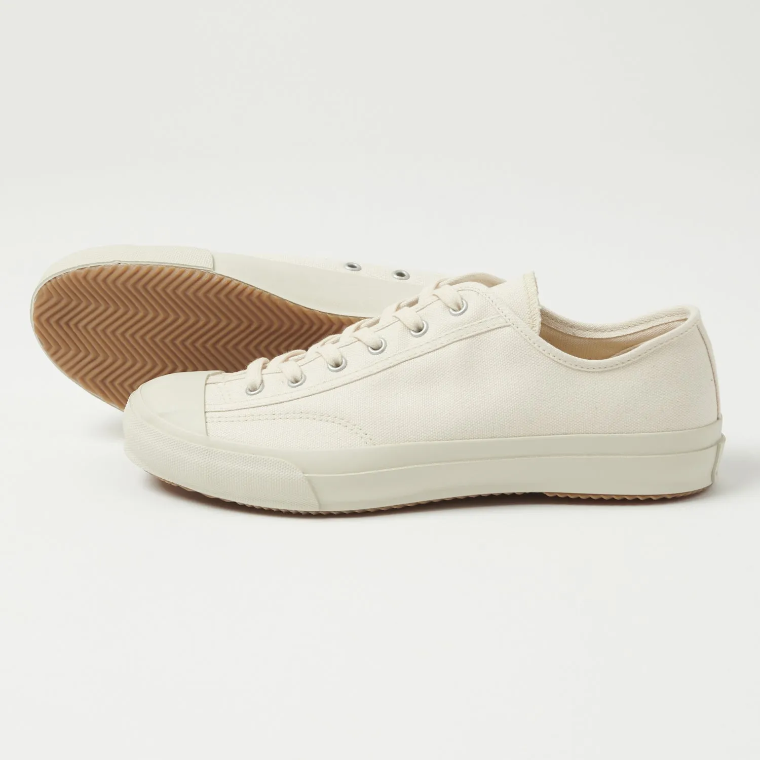 White Moonstar Gym Classic Canvas Rubber Sneaker