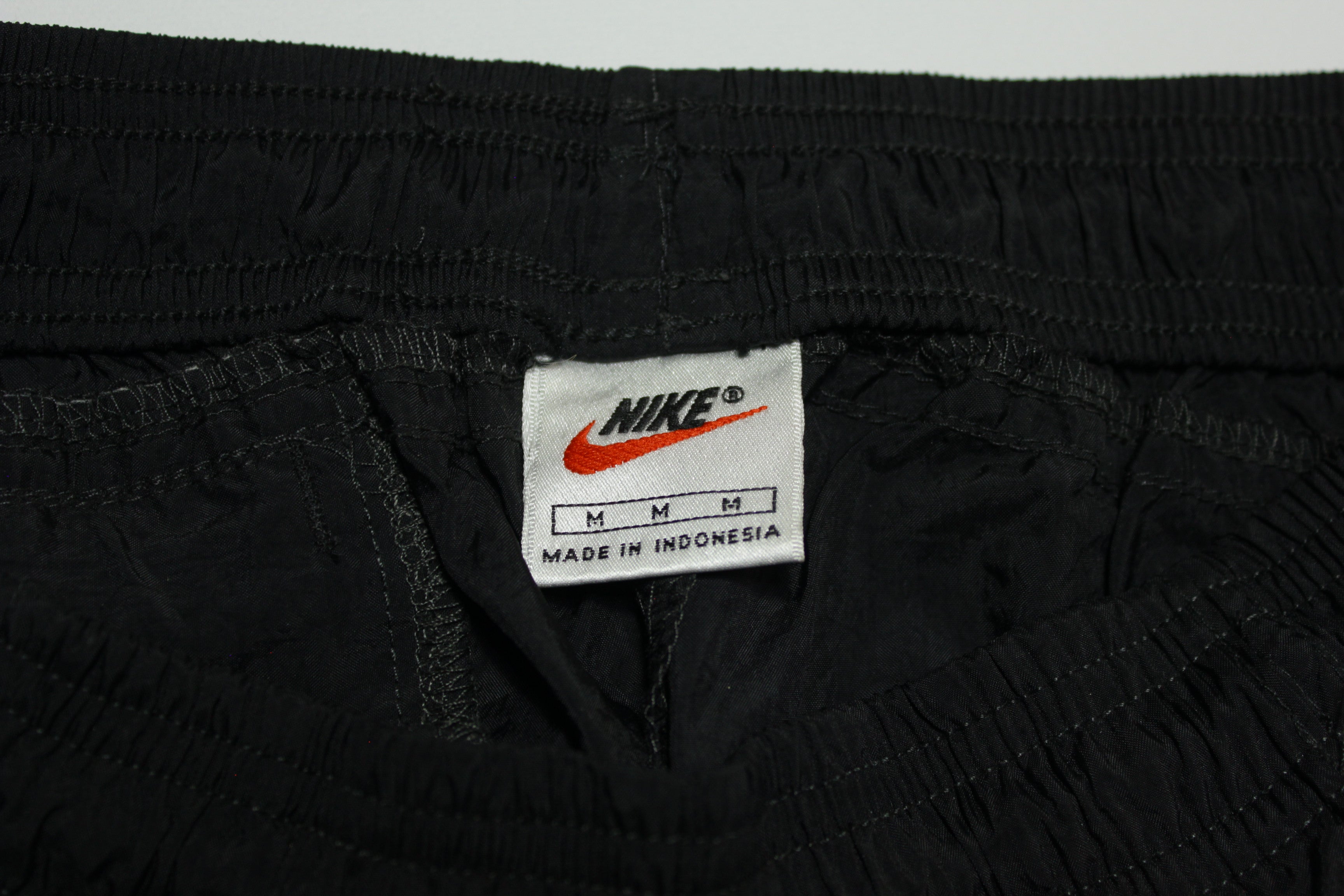 Nike Vintage 90s Windbreaker Track Pants with Zipping Ankle and Pockets