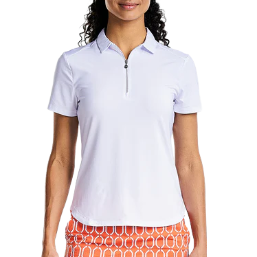 Naila White Polo Nivo