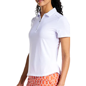 Naila White Polo Nivo