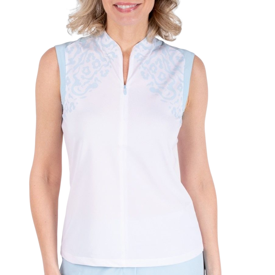 Nivo Polo Evelyn Ice Blue Sleeveless