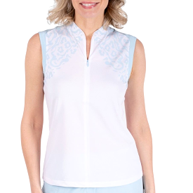 Nivo Polo Evelyn Ice Blue Sleeveless