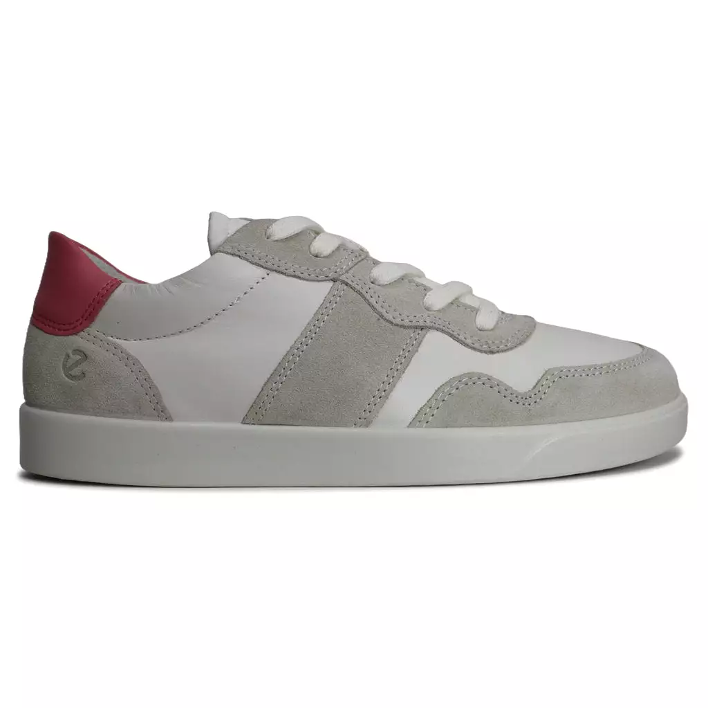 Nubuck Leather Women's Trainers - Street Lite Low Top Shoes