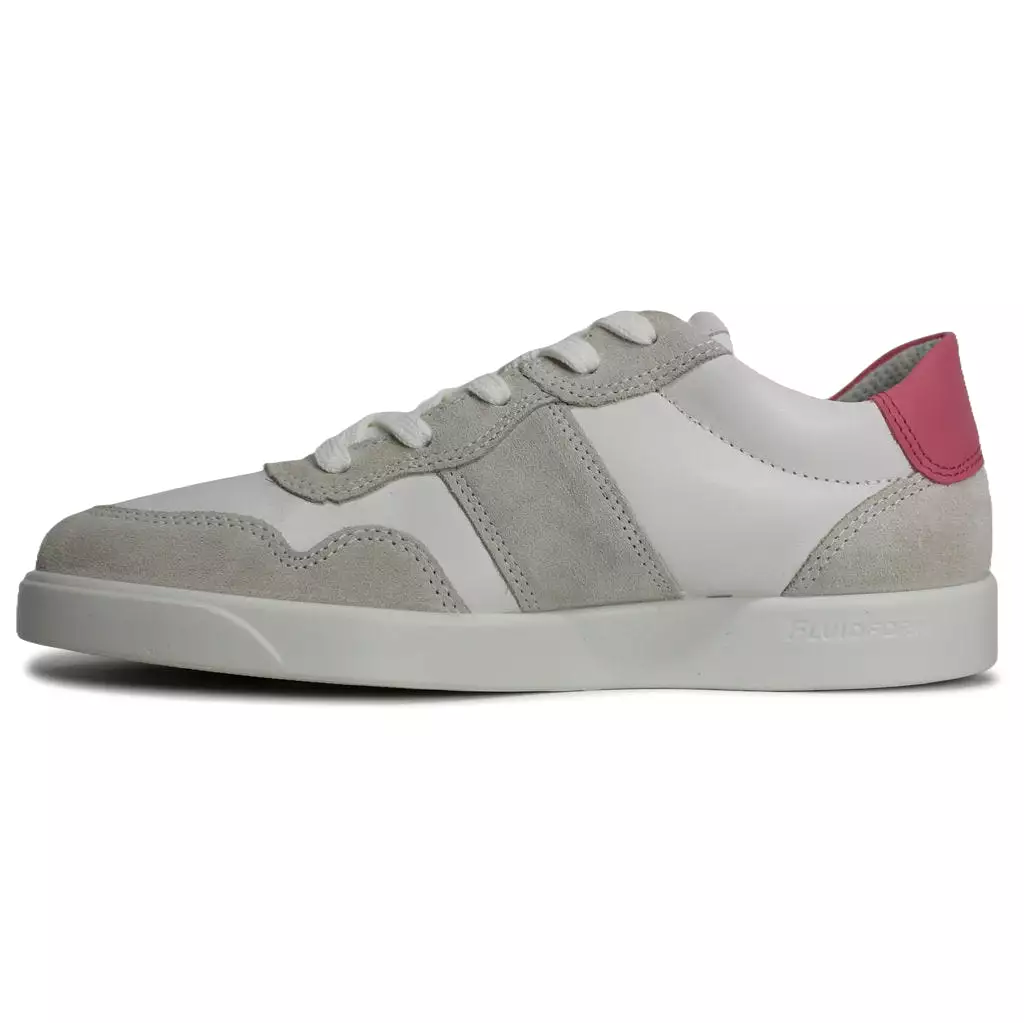 Nubuck Leather Women's Trainers - Street Lite Low Top Shoes