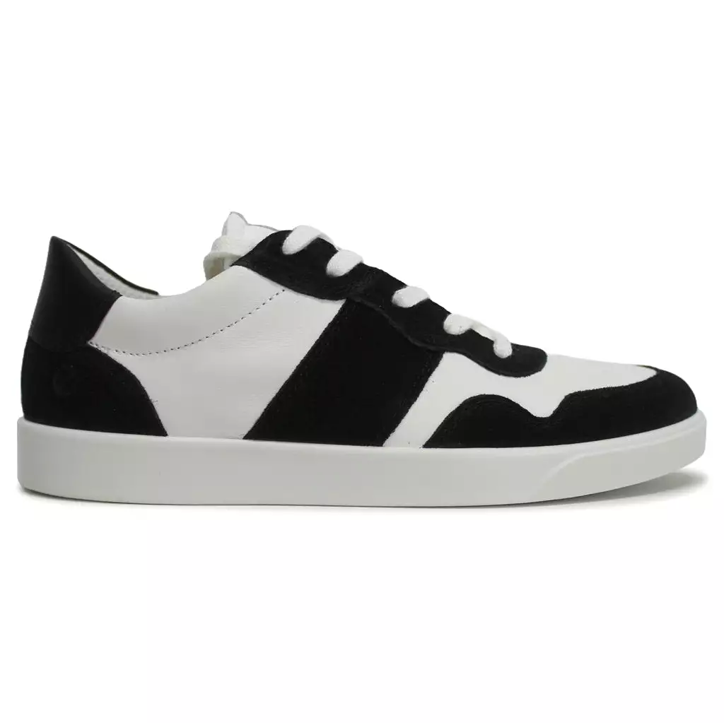 Nubuck Leather Women's Trainers - Street Lite Low Top Shoes