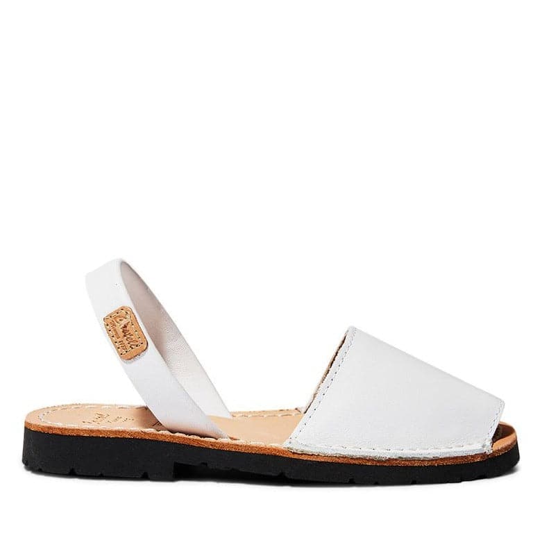 Open Toe Leather Kids Menorcan Sandal - Iker 1097 Leather