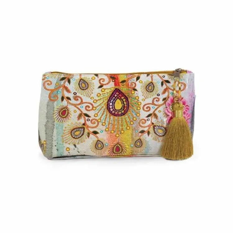 Papaya Art Moroccan Tassel Pouch