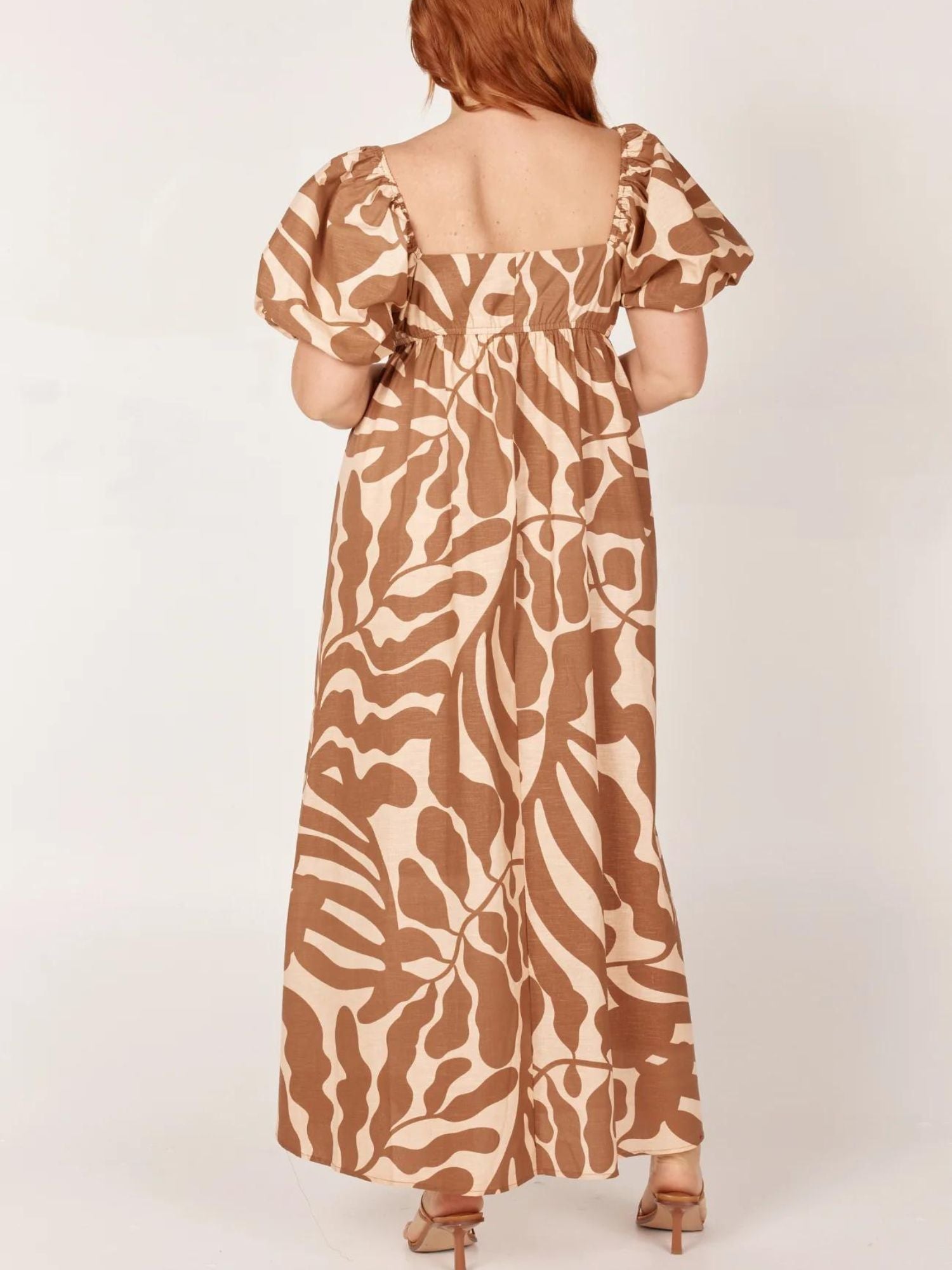 Penelope Maxi Dress | Sea Fern Print - Best Deals and Discounts | Shop Now