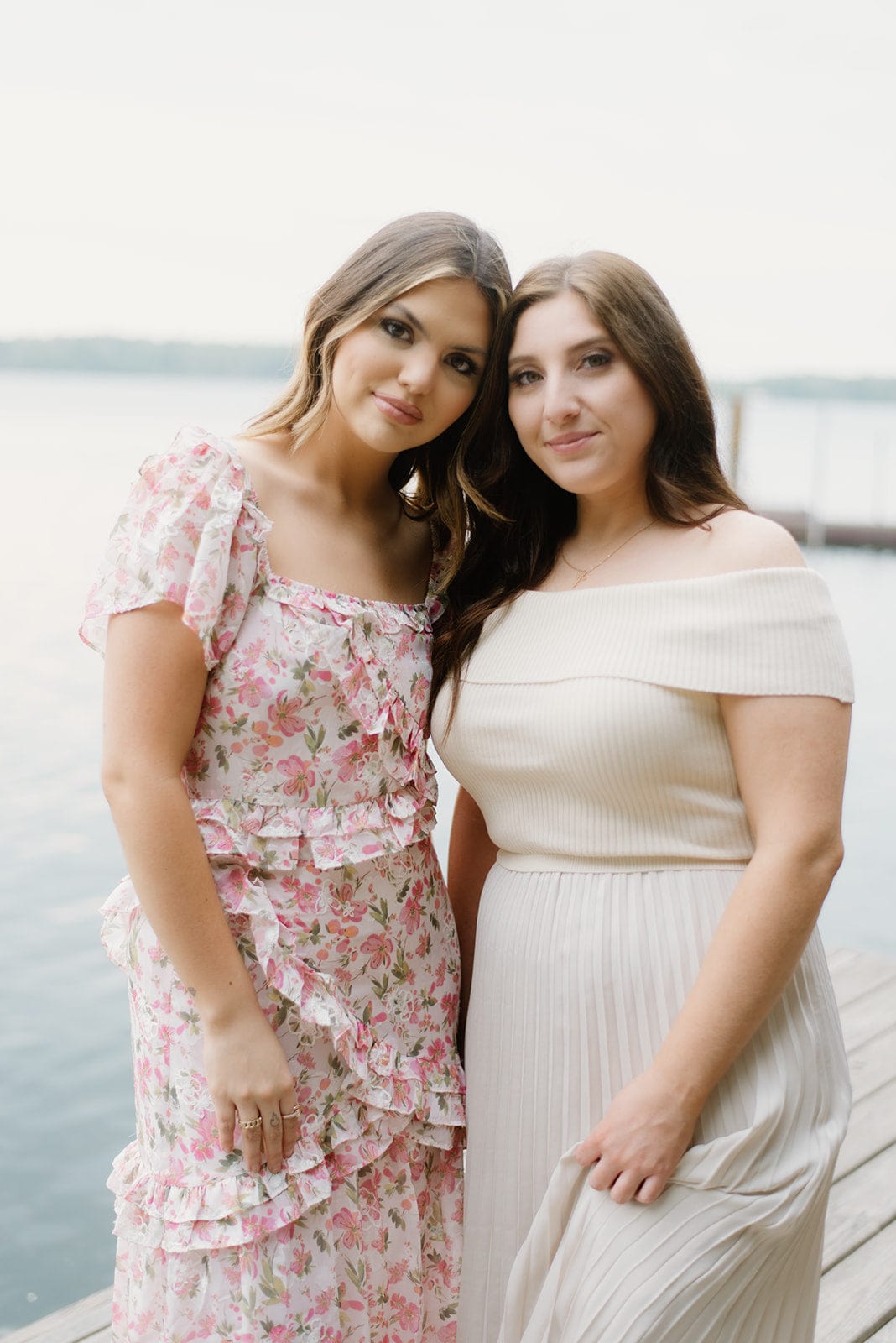 Pink Floral Maxi Dress