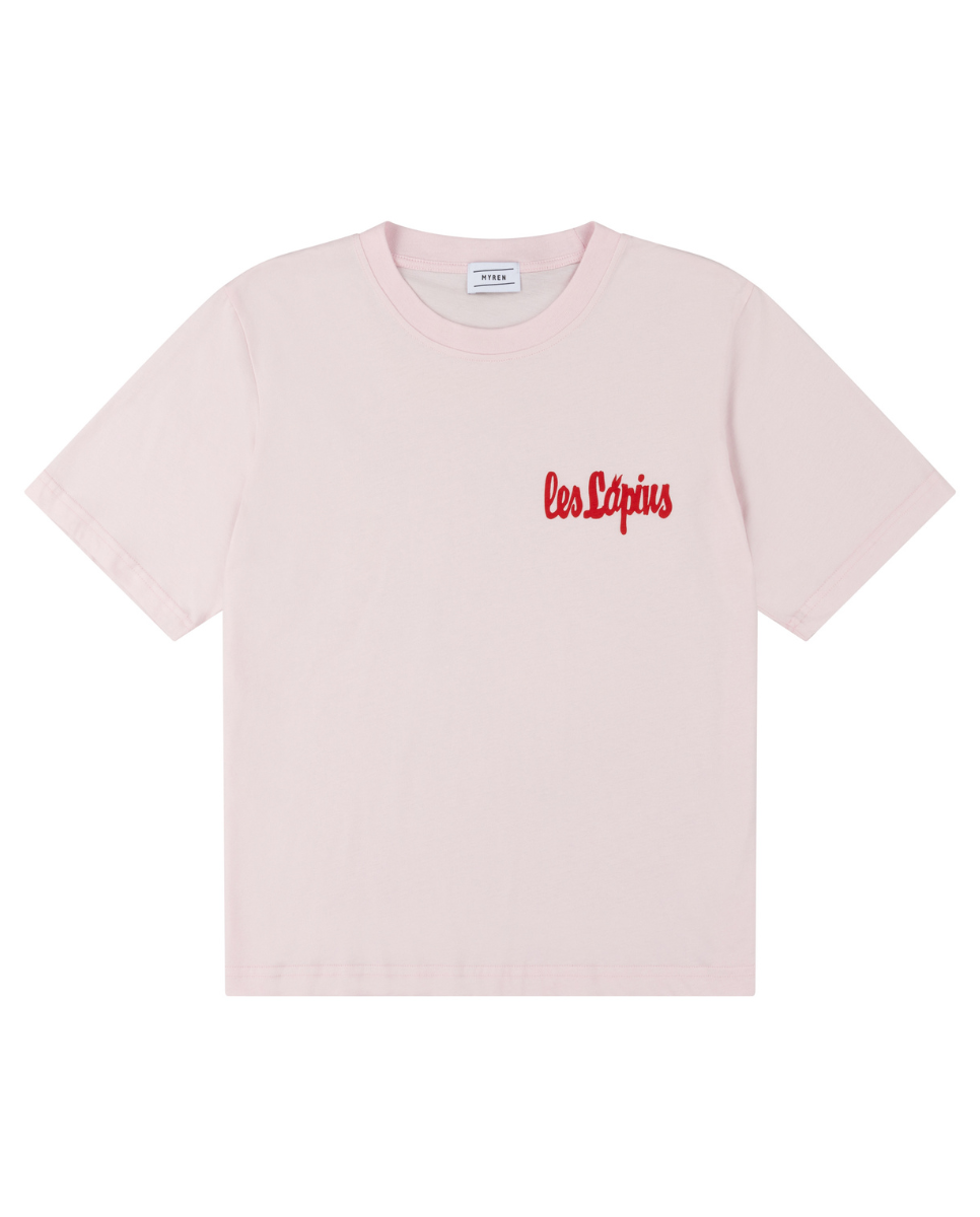 Pink Rabbit Logo T-shirt