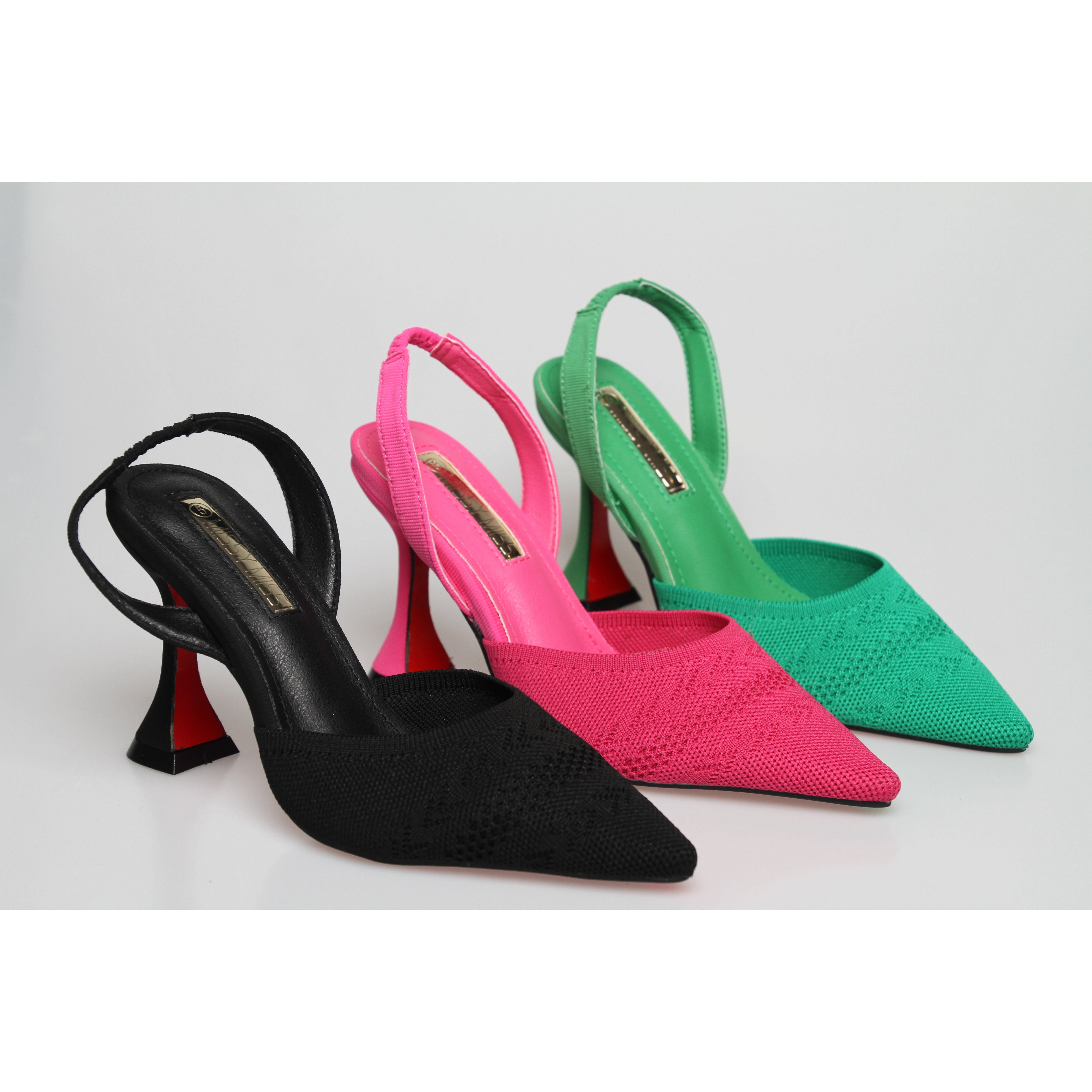 Pointed Wineglass Stiletto Sandals - Shop Now.