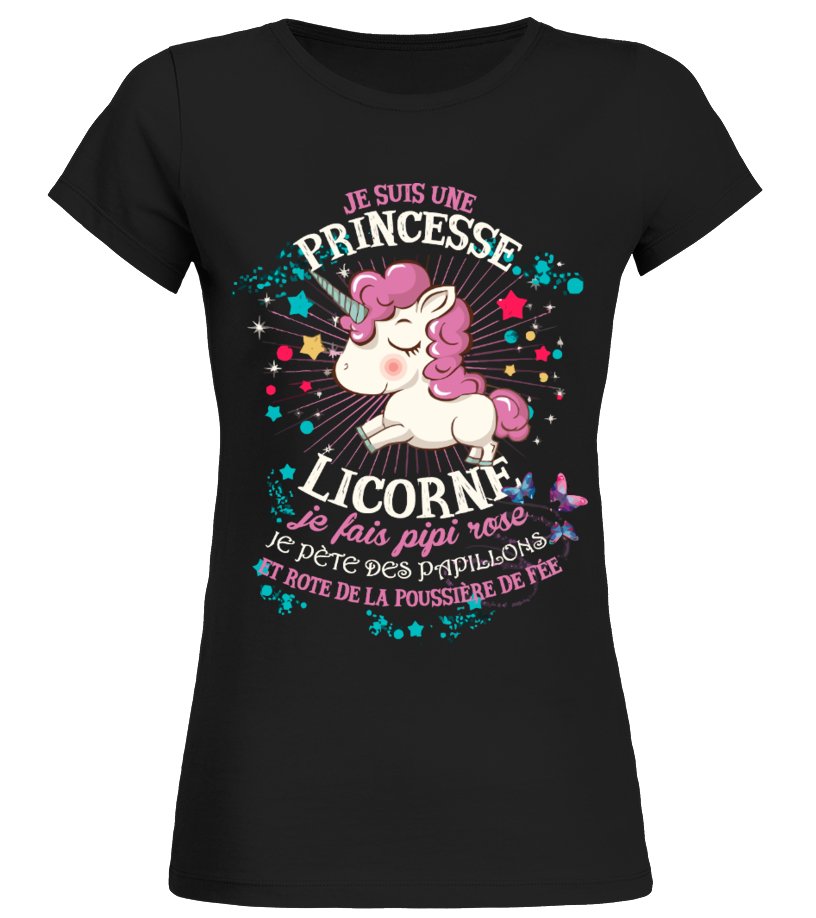 Unicorn Princess Women's T-shirt Gift CTS24032201